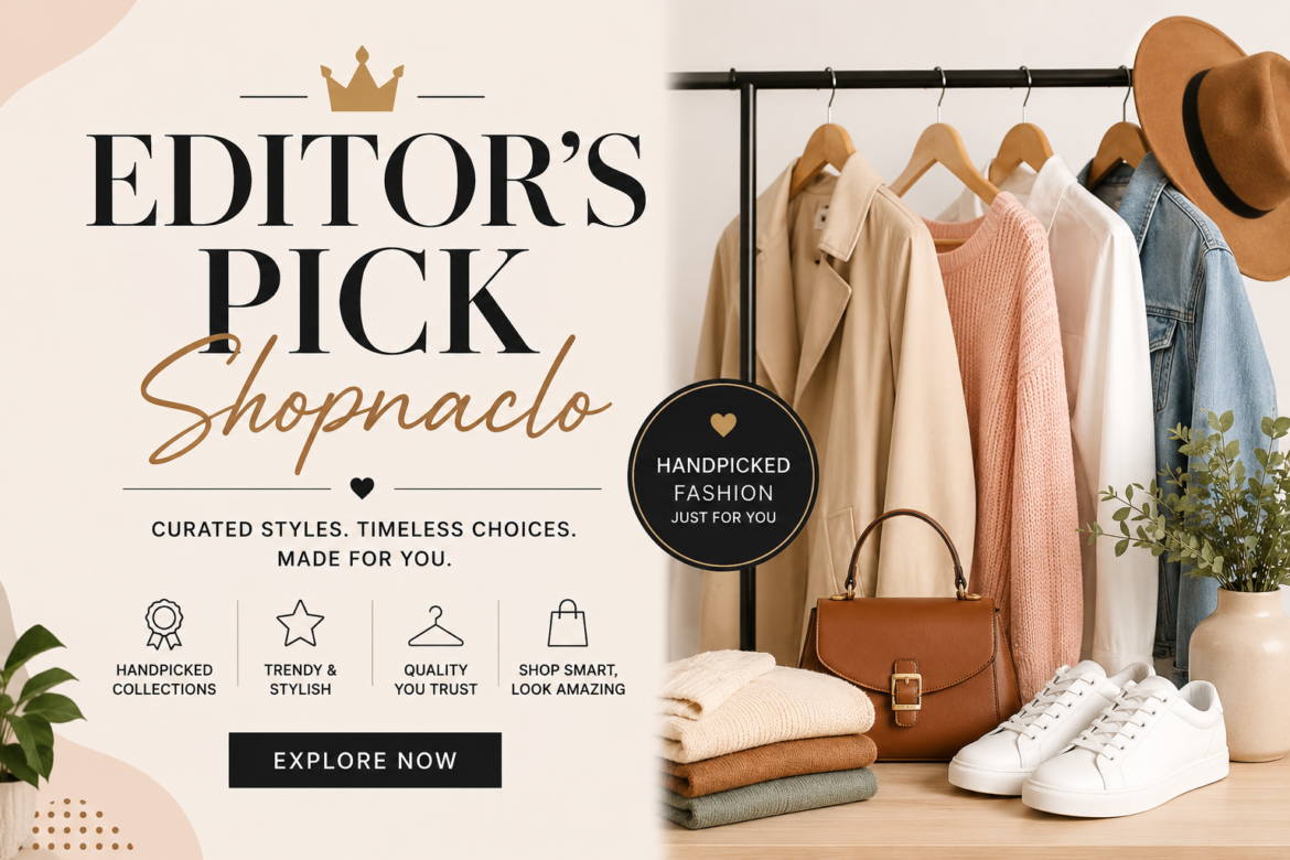 Editor’s Pick Shopnaclo: Discover Trending Fashion Picks