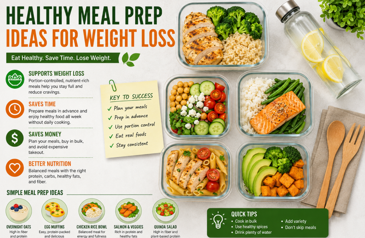 Healthy Meal Prep Ideas for Weight Loss That Actually Work