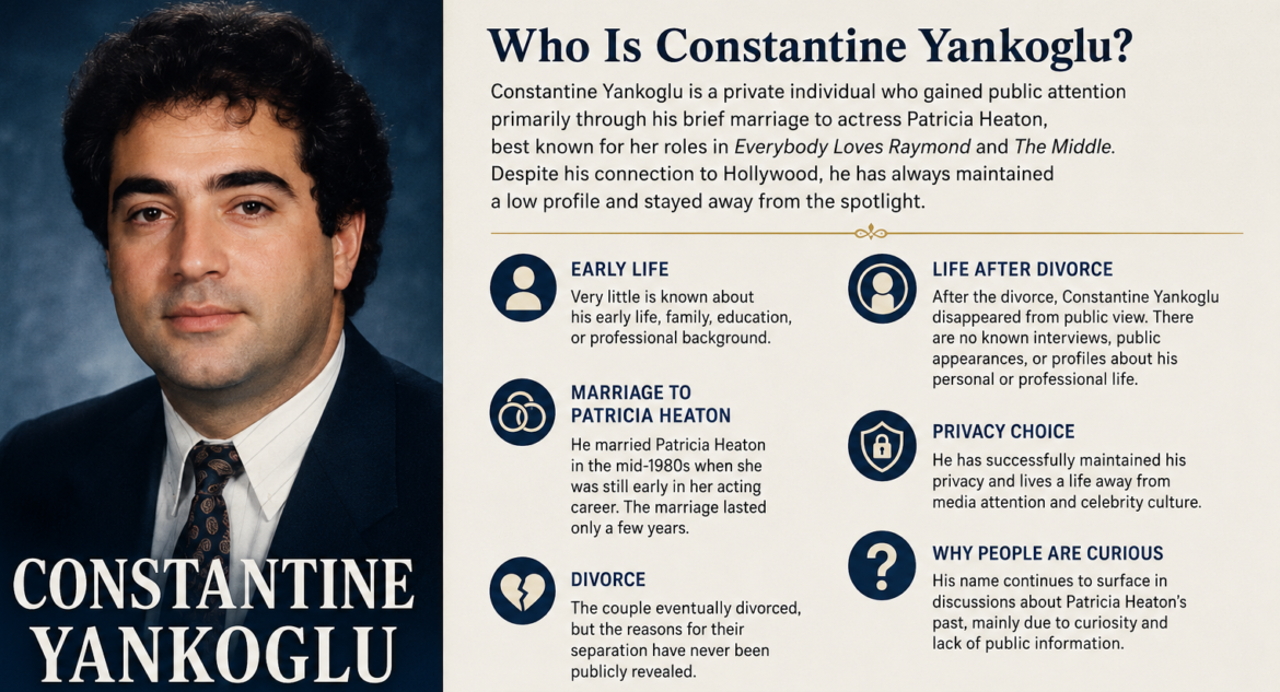 Constantine Yankoglu: A Private Life Beyond the Spotlight