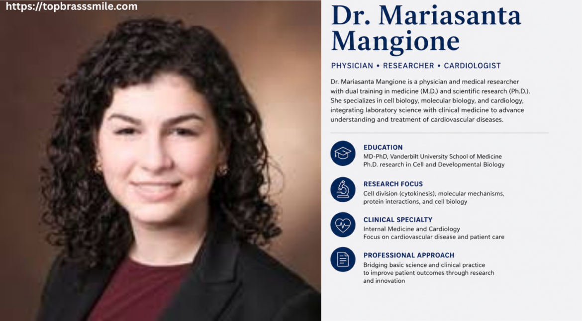 Dr. Mariasanta Mangione: Physician-Scientist Profile